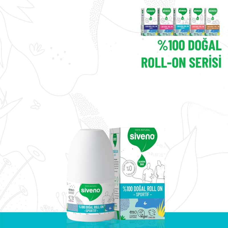 Siveno Natural Sportive Roll-on 50 ml - 2