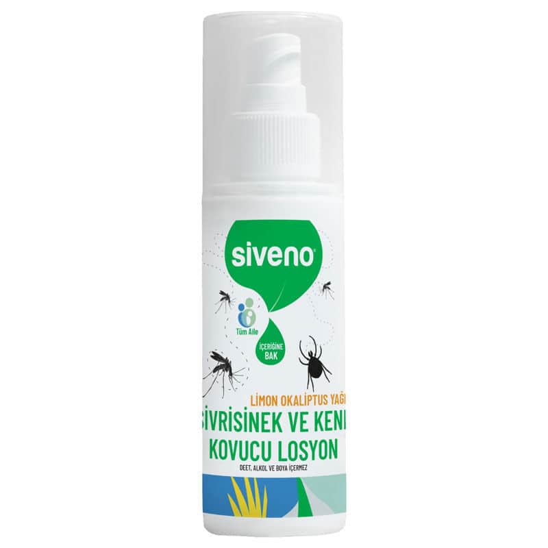 Siveno 100ml Mosquito & Tick Repellent Spray Lotion - DEET-Free - 1