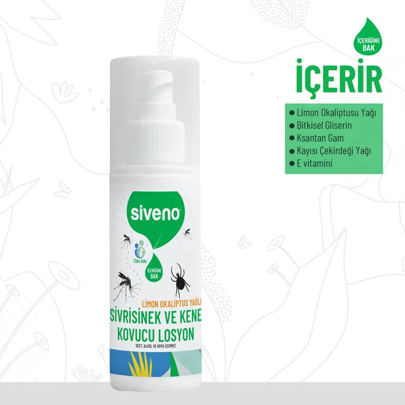 Siveno 100ml Mosquito & Tick Repellent Spray Lotion - DEET-Free - 3