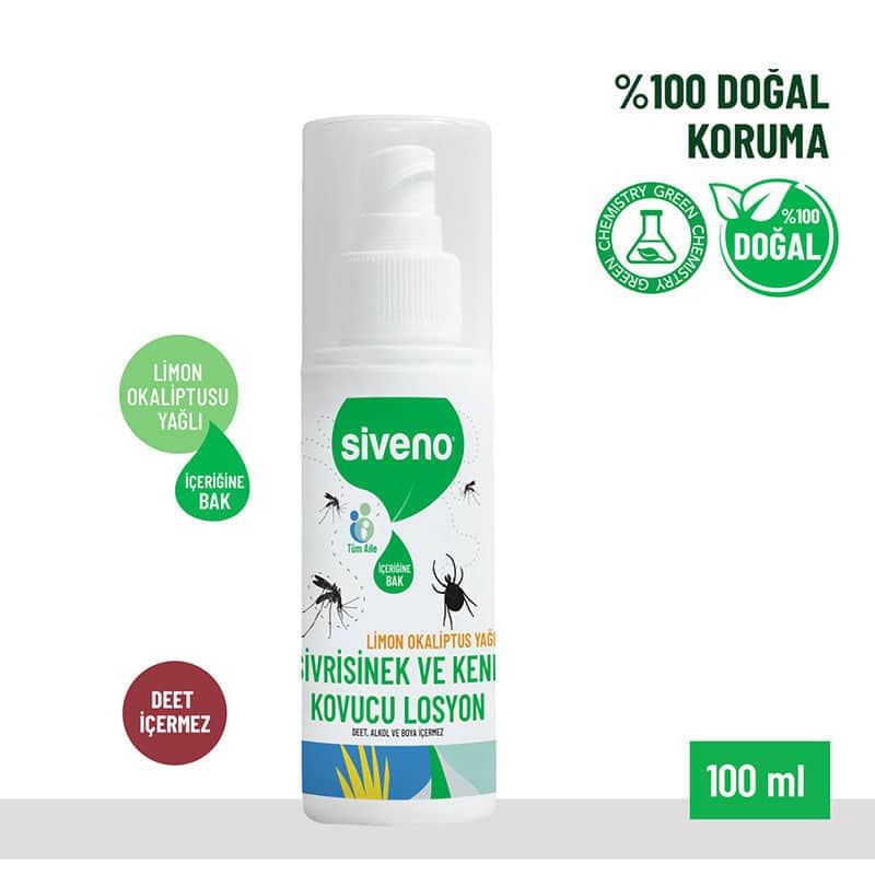 Siveno 100ml Mosquito & Tick Repellent Spray Lotion - DEET-Free - 2