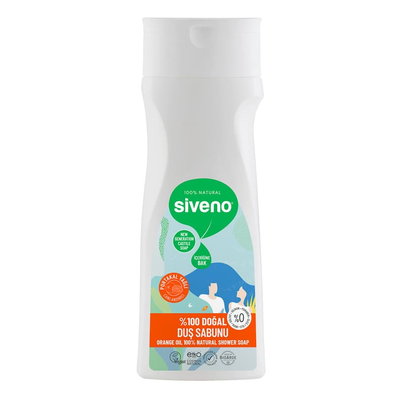 Siveno Orange Oil Natural Shower Soap 300 ml