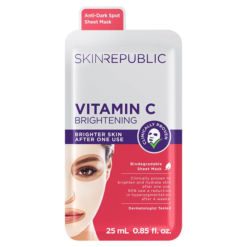Skin Republic Brightening Vitamin C Face Mask Sheet 25 ml - 1
