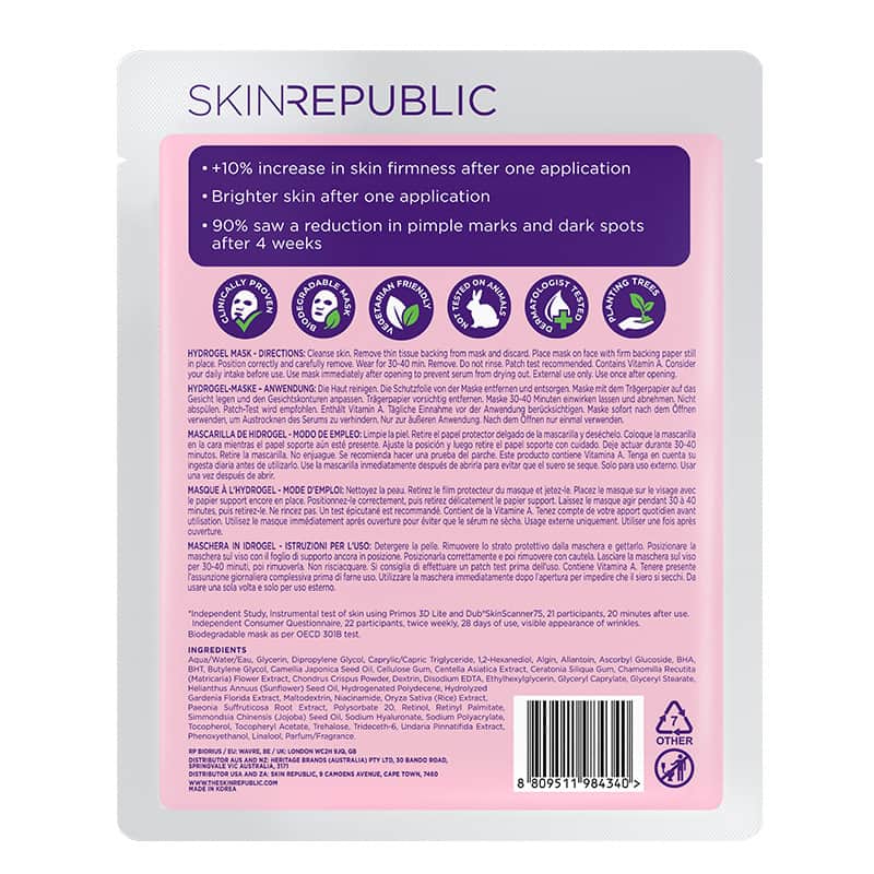Skin Republic Retinol Hydrogel Face Mask 25 gr - 2