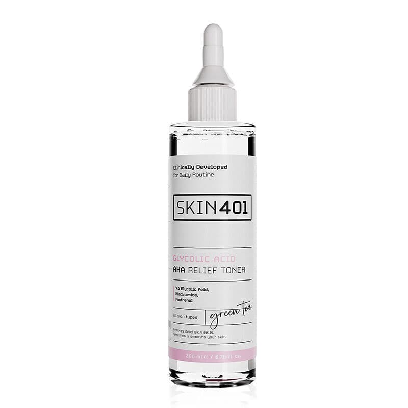 Skin401 glycolic Acid Aha Relief Toner 200 ml