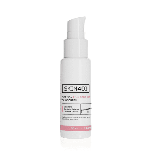 Skin401 spf 50 pink Tone Up Pink Tone Equalizing Sunscreen 50 ml - 1