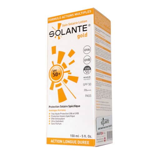 Solante Gold Spf50+ Sunscreen Lotion 150 ml - 1