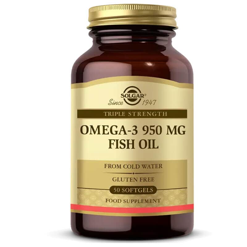 Solgar Omega 3 950 mg 100 soft Gelatin Capsules - 1