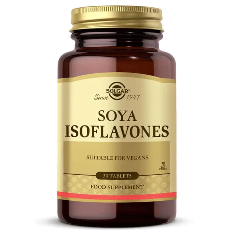 Solgar Soy Isoflavones 30 Tablets - Hormonal Balance Support - 1