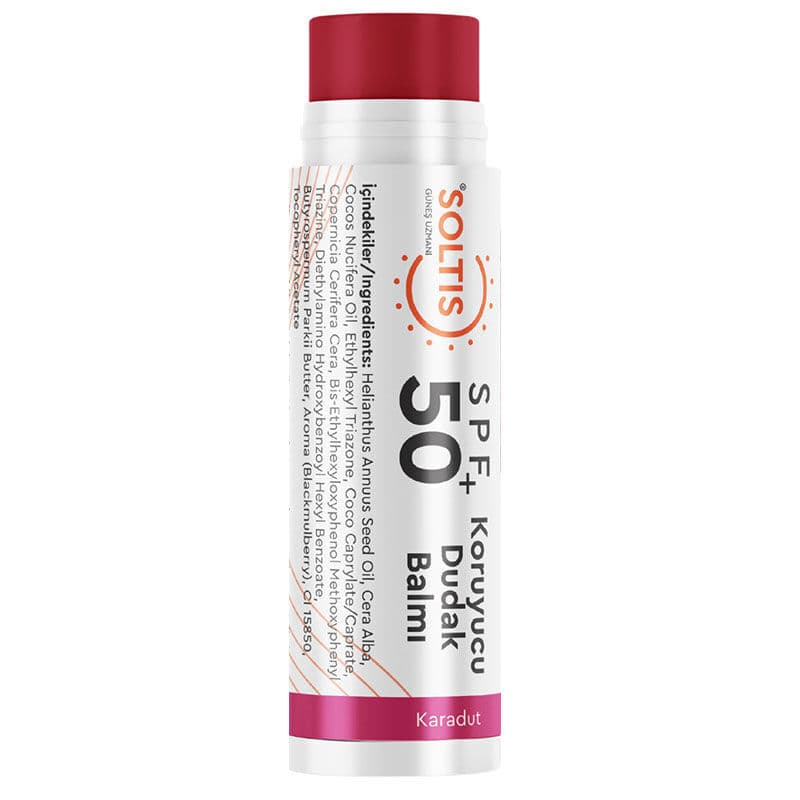 Soltis Tinted Lip Moisturizer Spf50+ 5 ml - Black Mulberry