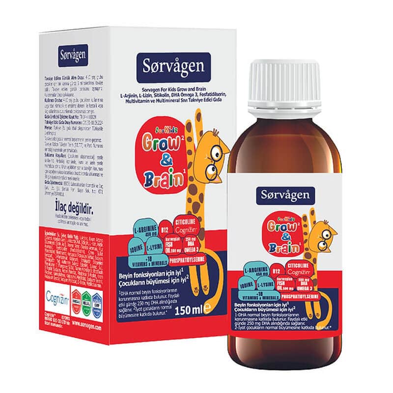 Sorvagen Grow And Brain For Kids 150 ml - 1