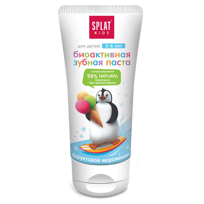 Splat Fruit Ice Cream Toothpaste 50 ml 2-6 years