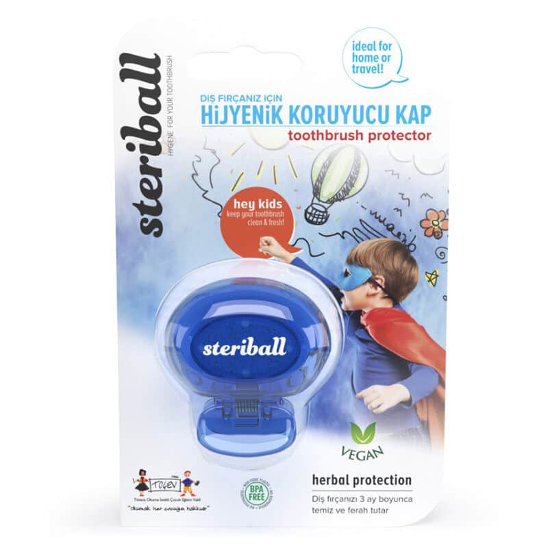 Steriball Hygienic Toothbrush Protection Container - Male - 1