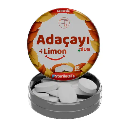 Sterile Oils Sage & Lemon Sugar Free Pastilles 30 pcs - 2