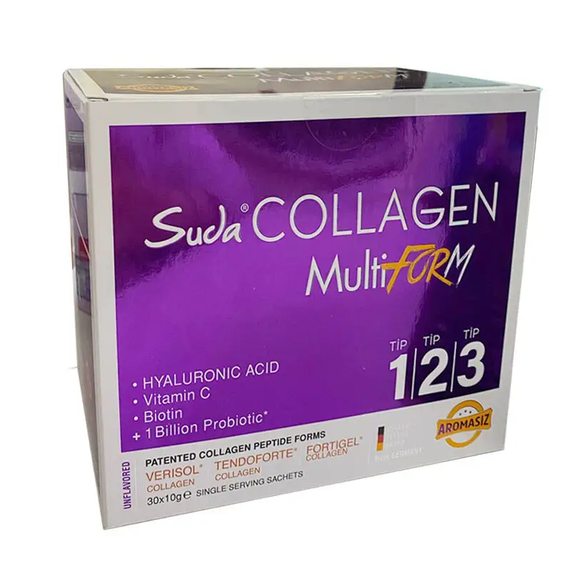Suda Collagen Multiform In Water Unflavored 30 x 10 gr - 1