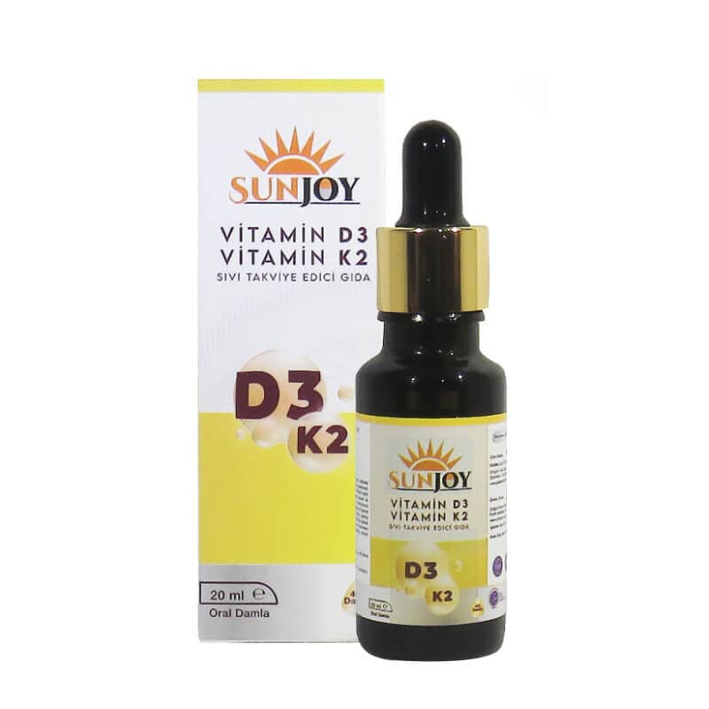 Güney Farma İlaç Sunjoy D3 k2 vitamin Liquid Food Supplement 20 ml - 1
