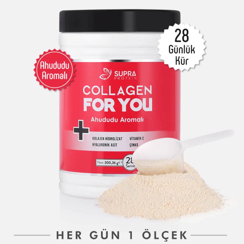 Supra Protein Collagen For You Raspberry Flavored Supplement 293 g - 2