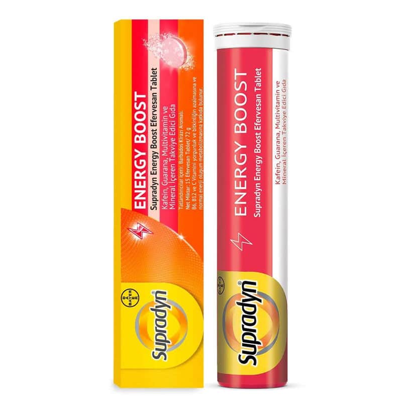 Supradyn Energy Boost Effervescent 15 tablets - 1