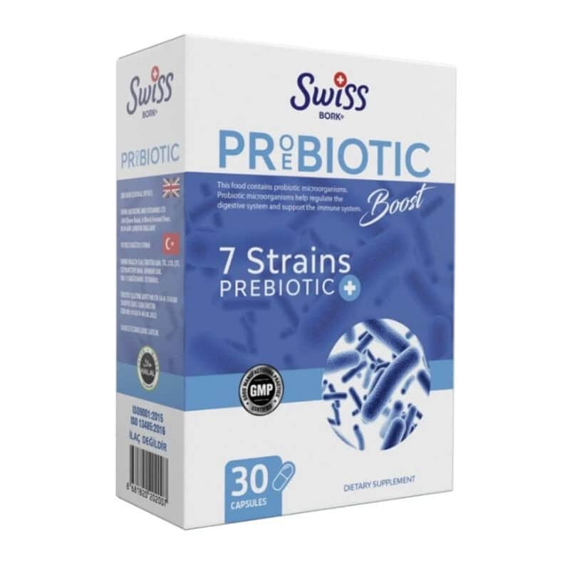 Swiss Bork Probiotic Boost Food Supplement 30 capsules - 1