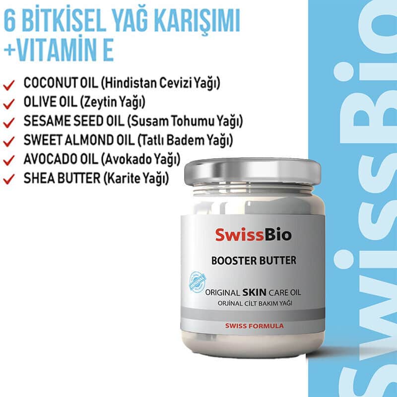 Swissbio Booster Butter Original Skin Care Oil 200 ml - 2