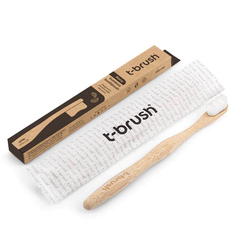 T-brush Bamboo Dental Soft Brush Ultra Soft White - 1