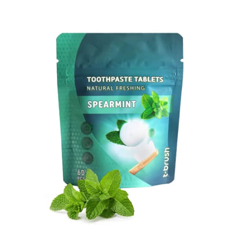 T-brush - Mint Flavored Toothpaste Tablet - 30 tablets - 2