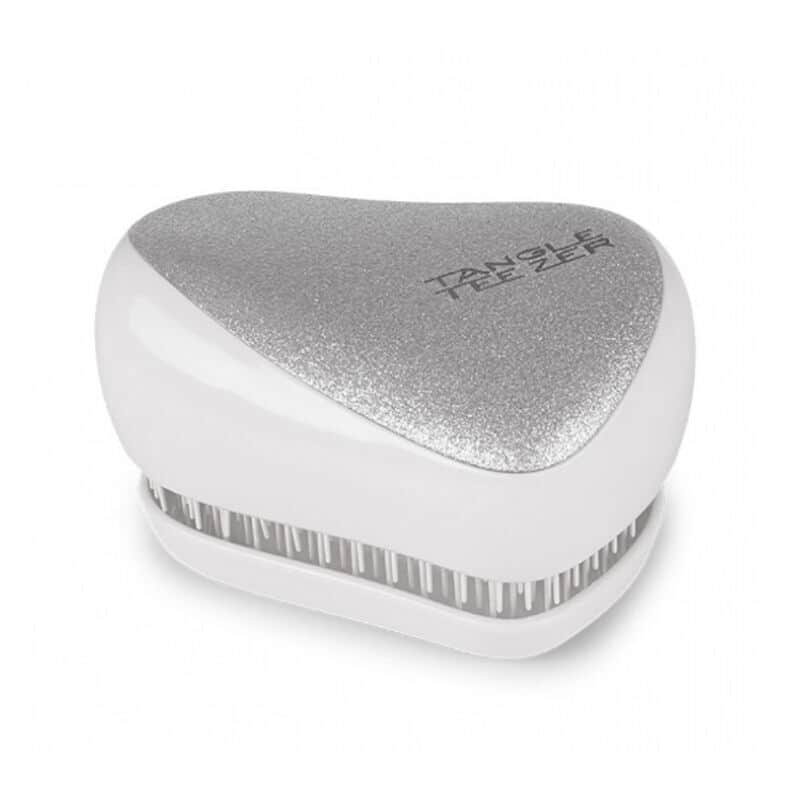 Tangle Teezer Compact Styler Silver Glitter Hair Brush - 1
