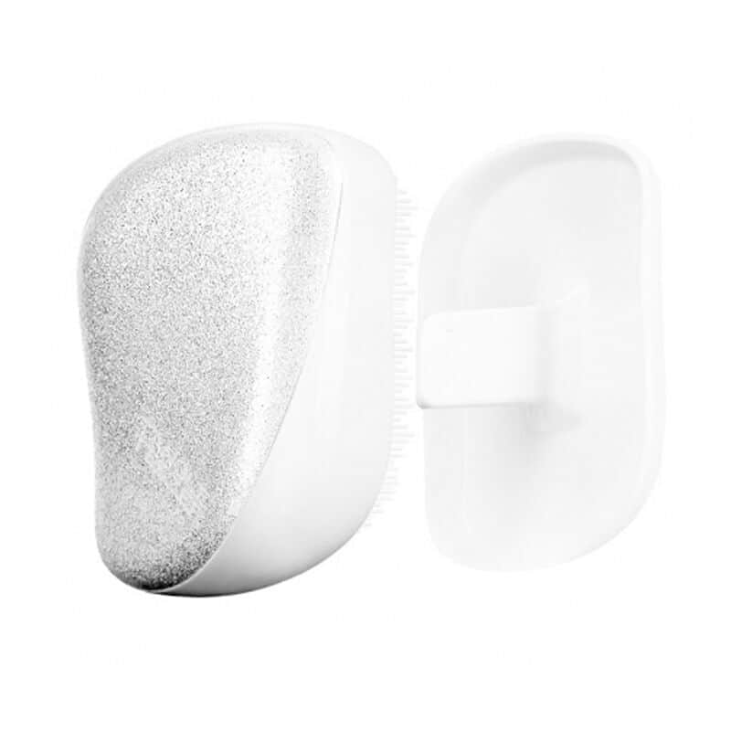 Tangle Teezer Compact Styler Silver Glitter Hair Brush - 2