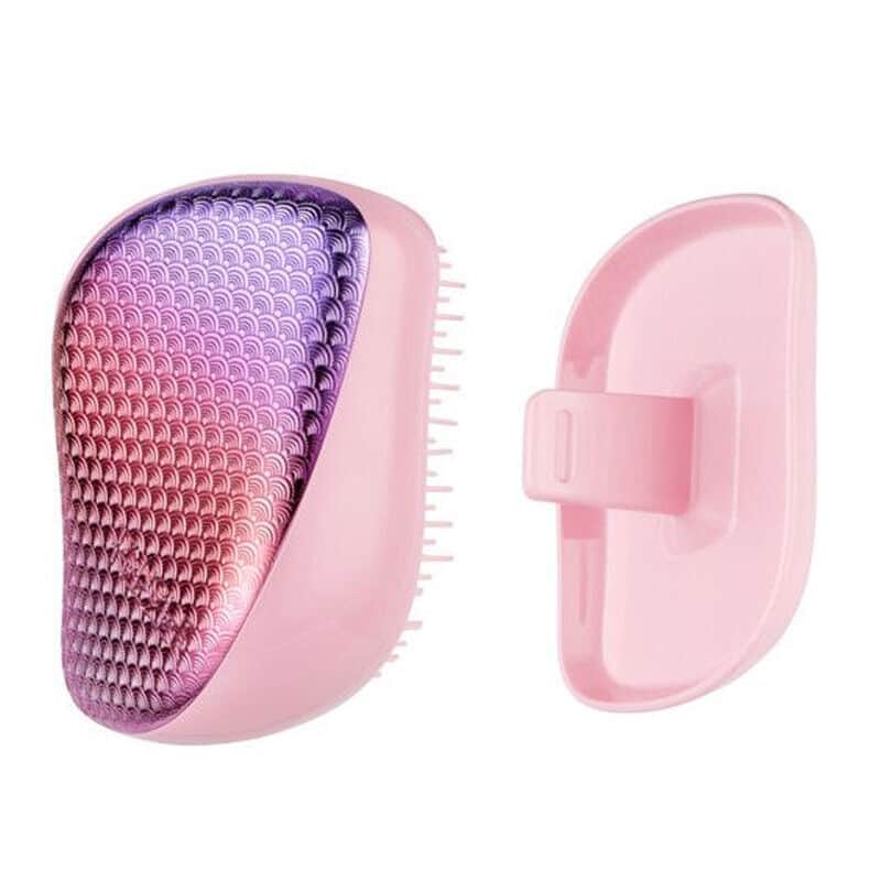 Tangle Teezer Compact Styler Sunset Pink Hair Brush - 2