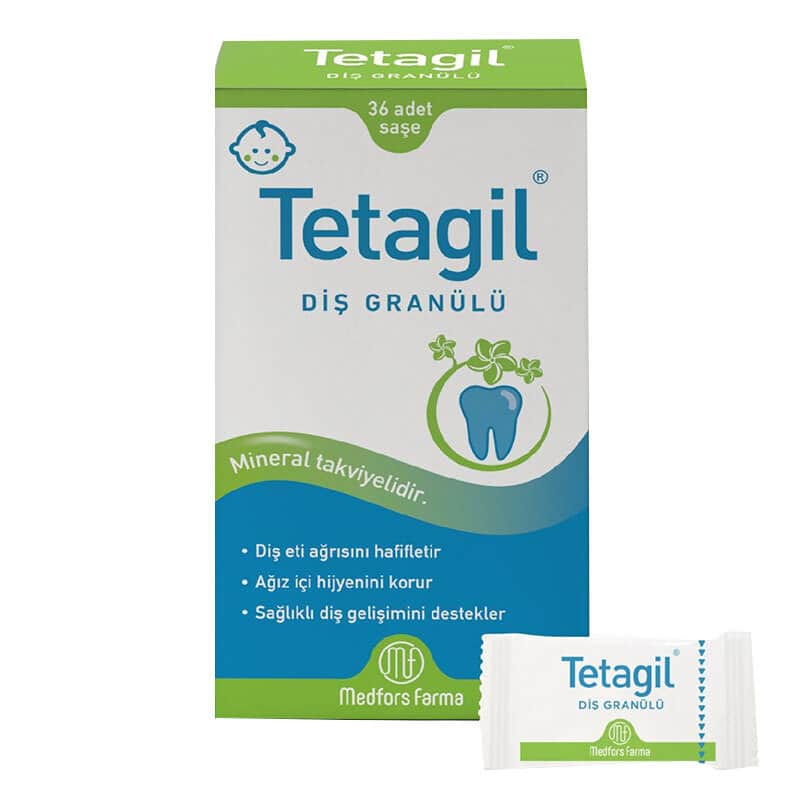 Tetagil Sweetener Dental Granules 36 sachets - 1