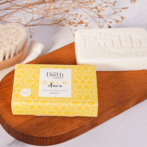 The Bath Factory Hand Face Body Soap - Gold Aura 80 gr - 2