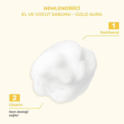 The Bath Factory Hand Face Body Soap - Gold Aura 80 gr - 3