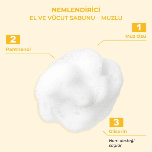 The Bath Factory Hand Face Body Soap - Banana 80 gr - 3