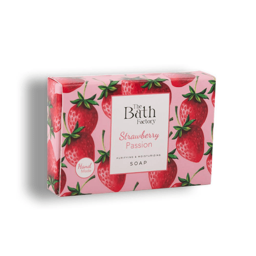 The Bath Factory Moisturizing Hand Face Body Soap - Strawberry 80 gr - 1