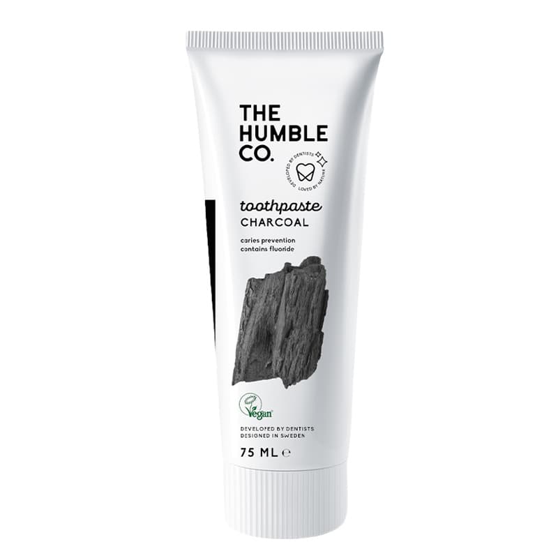 The Humble Co Natural Charcoal Toothpaste 75 ml