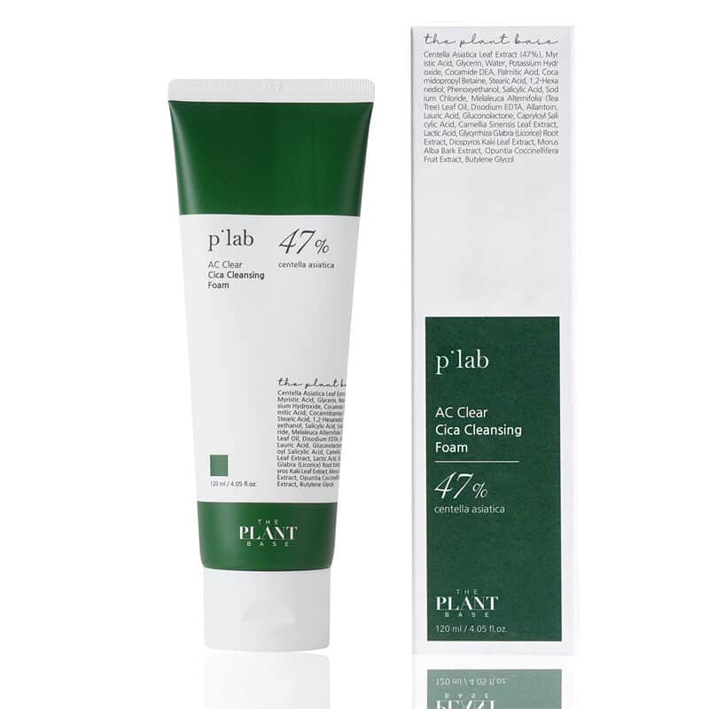 The Plant Base Ac Clear Cica Cleansing Foam 120 ml - 2
