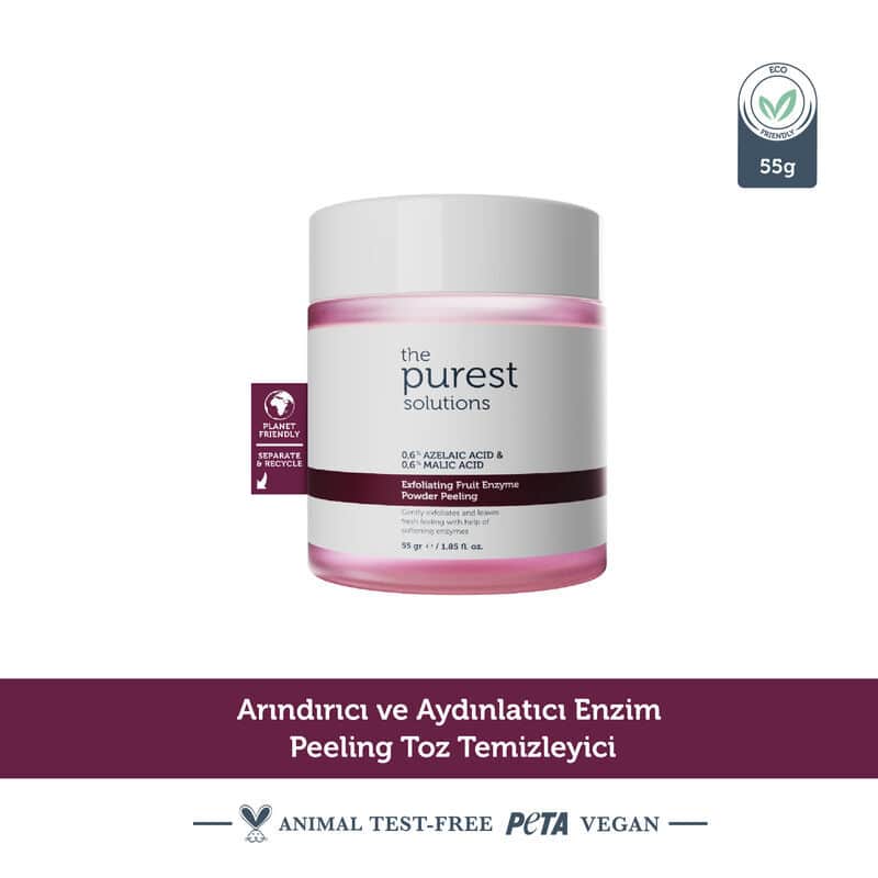 The Purest Solutions Exfoliating Fruit Enzyme Powder Peeling 55 gr - 4