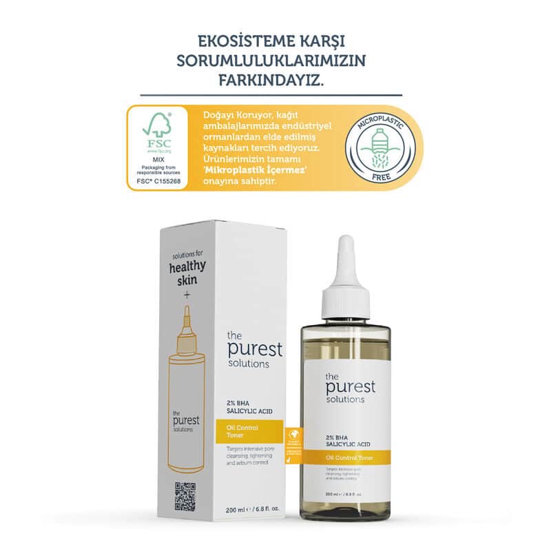 The Purest Solutions Oil Control Toner 200 ml - 4