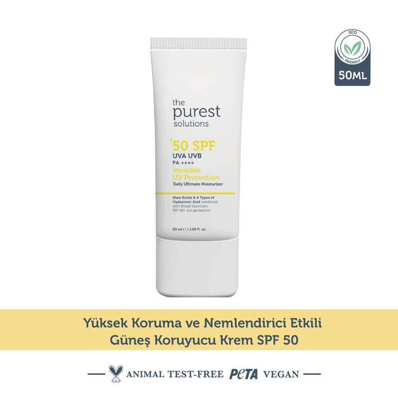 The Purest Solutions Spf50+ Invisible Uv Protectin Cream 50 ml - 2