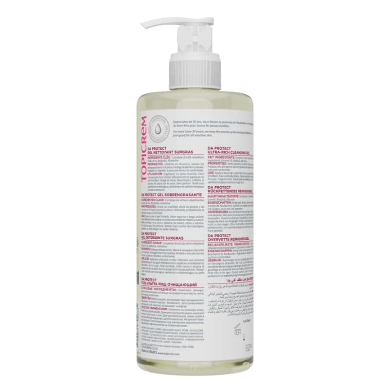 Topicrem Da Ultra Rich Cleansing Gel 500 ml