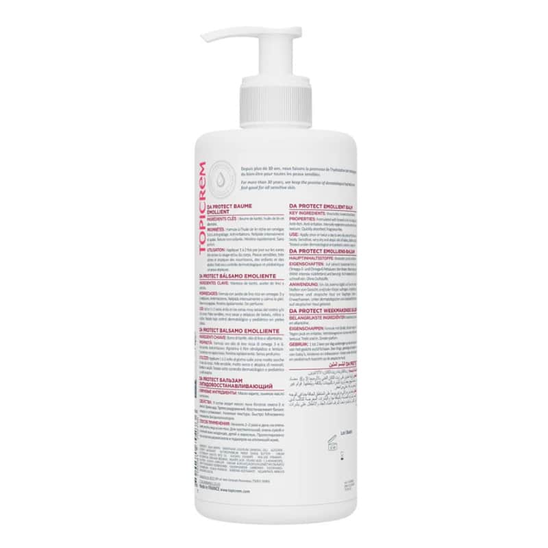 Topicrem Da Face And Body Emollient Balm 500 ml - 2