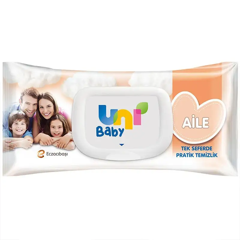 Uni Baby Family Wet Wipes 90 sheets - 1