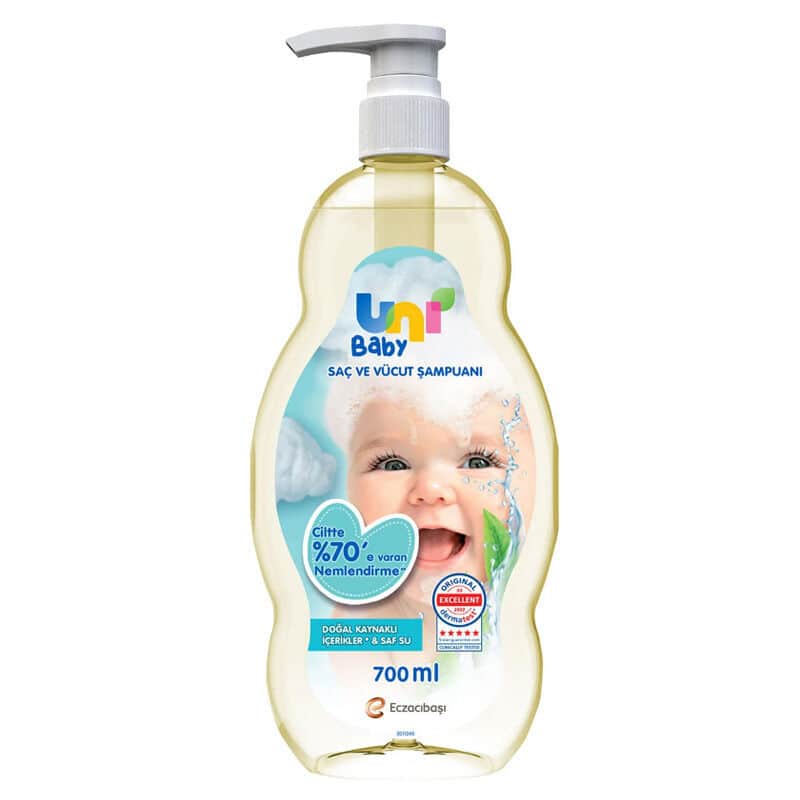 Uni Baby Hair And Body Shampoo 700 ml - 1