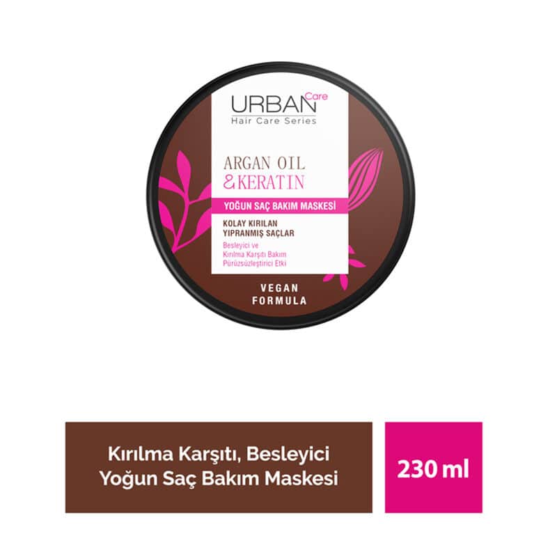 Urban Care Argan Oil Keratin Intensive Hair Care Mask 230 ml - 3