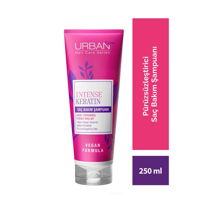 Urban Care Intense Keratin Hair Care Shampoo 250 ml - 3