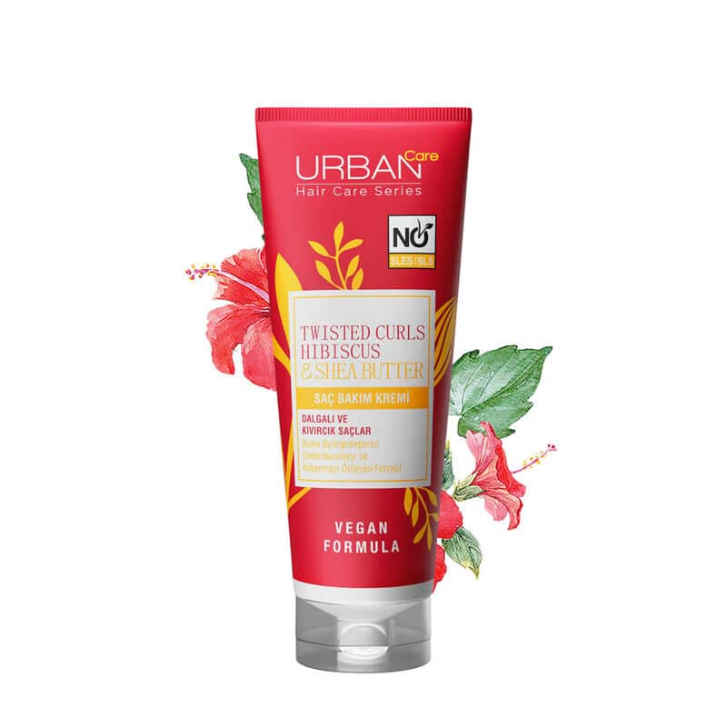 Urban Care Twisted Curls Hibiscus And Shea Butter Hair Care Cream 250 ml - 2