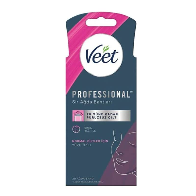 Veet Professional Wax Strips Normal Skin - Face Specific 20 pcs - 1