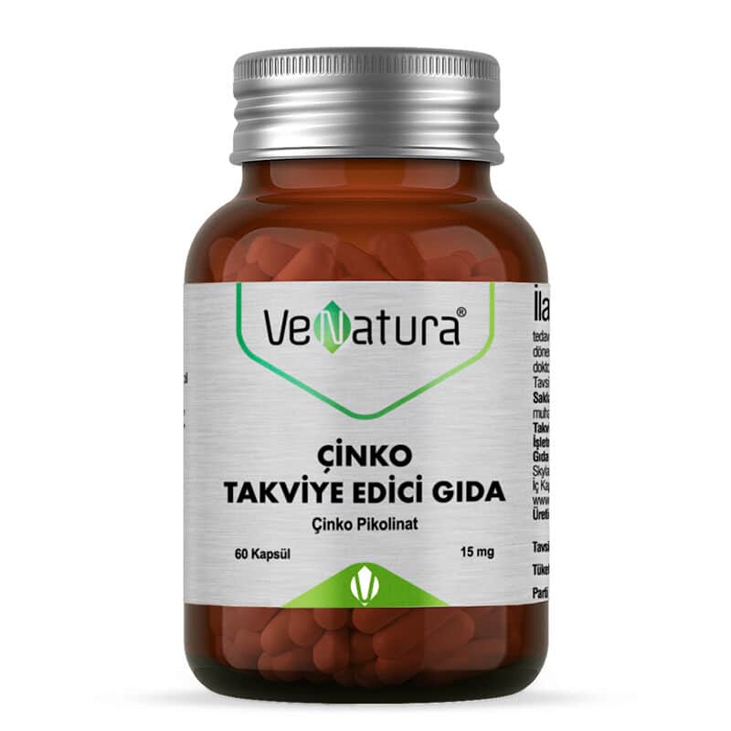 Venatura Zinc Supplementary Food 60 capsules - 1