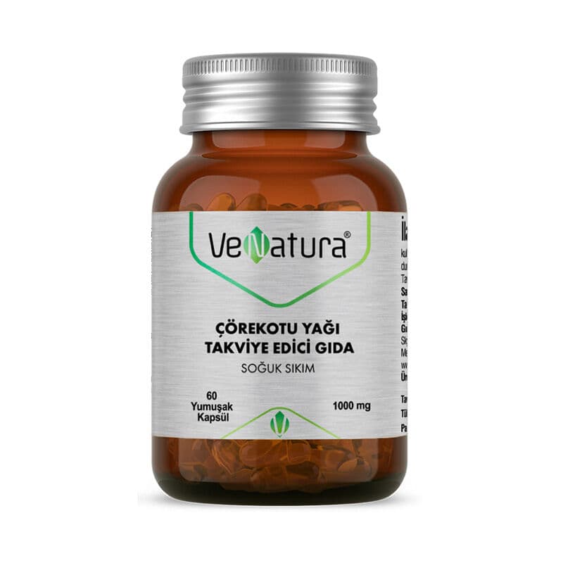 Venatura Black Seed Oil Supplement Food 60 soft Capsules