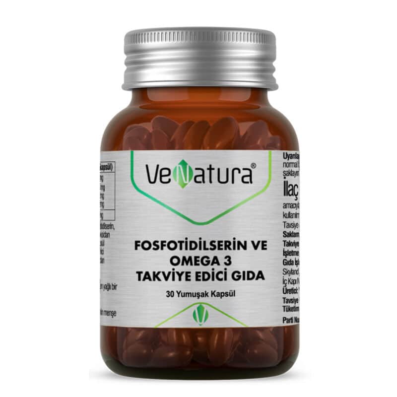 Venatura Phosphatidylserine And Omega 3 food Supplement 30 softgels - 1