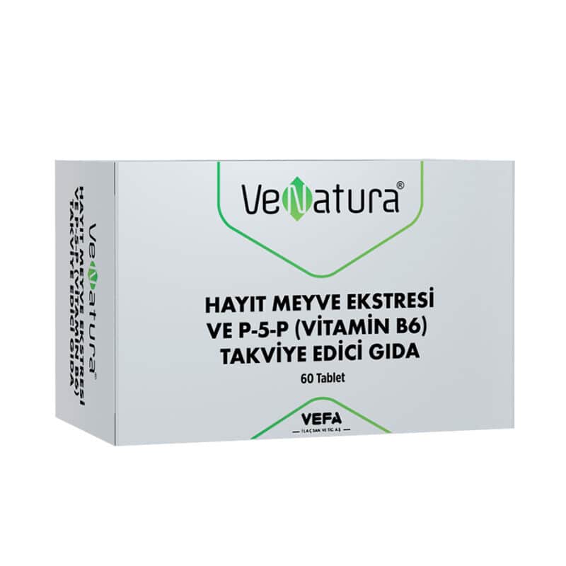 Venatura Hayıt Fruit Extract And P-5-p (vitamin B6) 60 tablets - 1